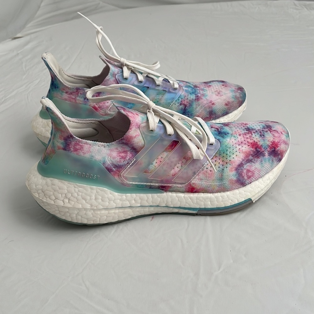 Adidas Ultraboost 21 multicolor tie dye sneakers - Picture 2 of 10